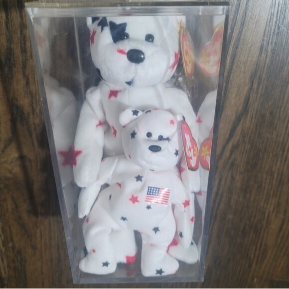 TY Beanie Babie Glory the Bear American Star Collectible Set - Picture 2 of 10